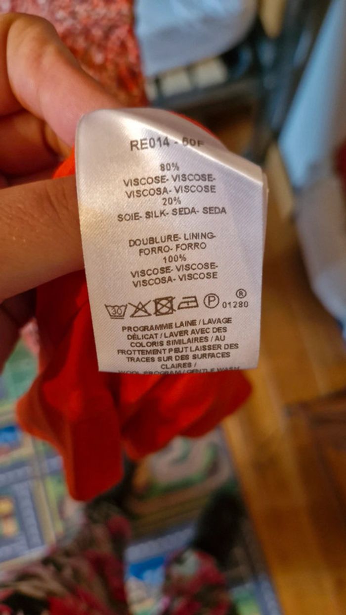 Robe caroll - taille 44 - photo numéro 4