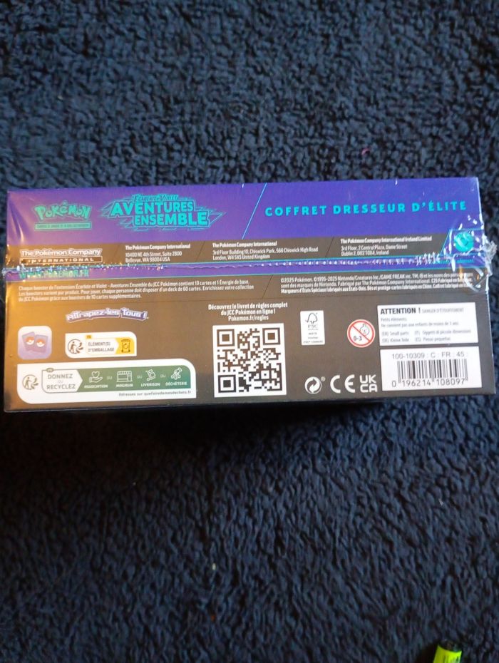 Pokémon ETB Aventures Ensemble – FR scellée - photo numéro 3