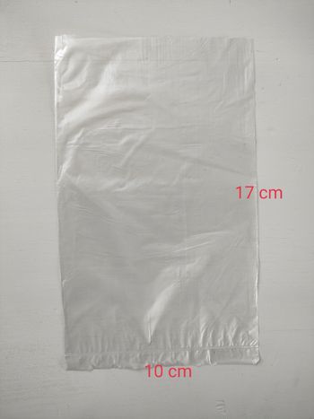 Lot de sachets en plastique