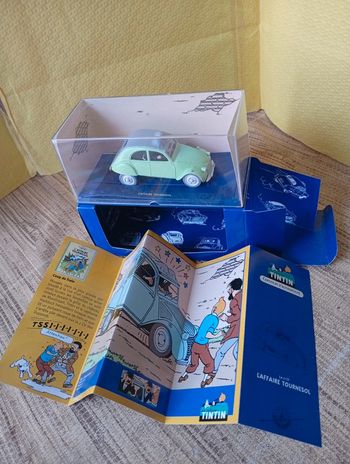 En voiture Tintin L'Affaire tournesol Hergé moulinsart