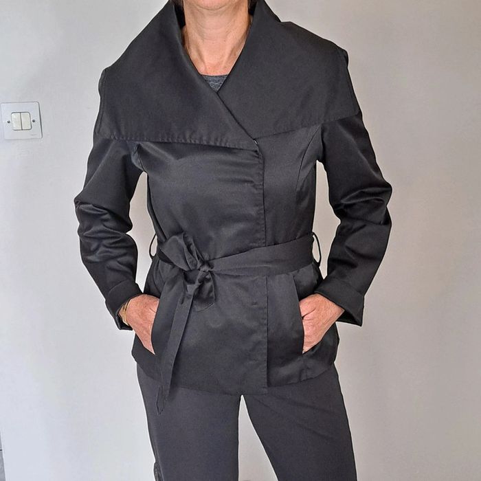 Veste caroll noire