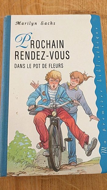 Livre " Prochain rendez-vous dans le pot de fleurs"