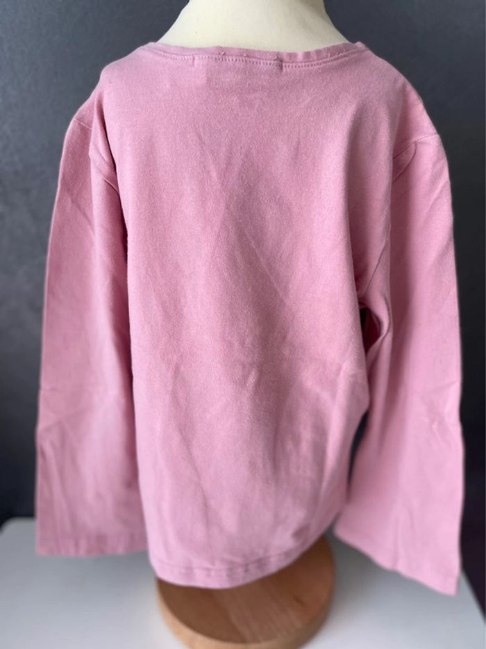 Sweat rose manche longue - photo numéro 2