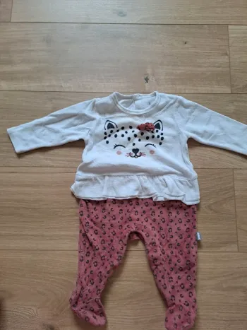 Pyjama velours Petit Béguin 6 mois