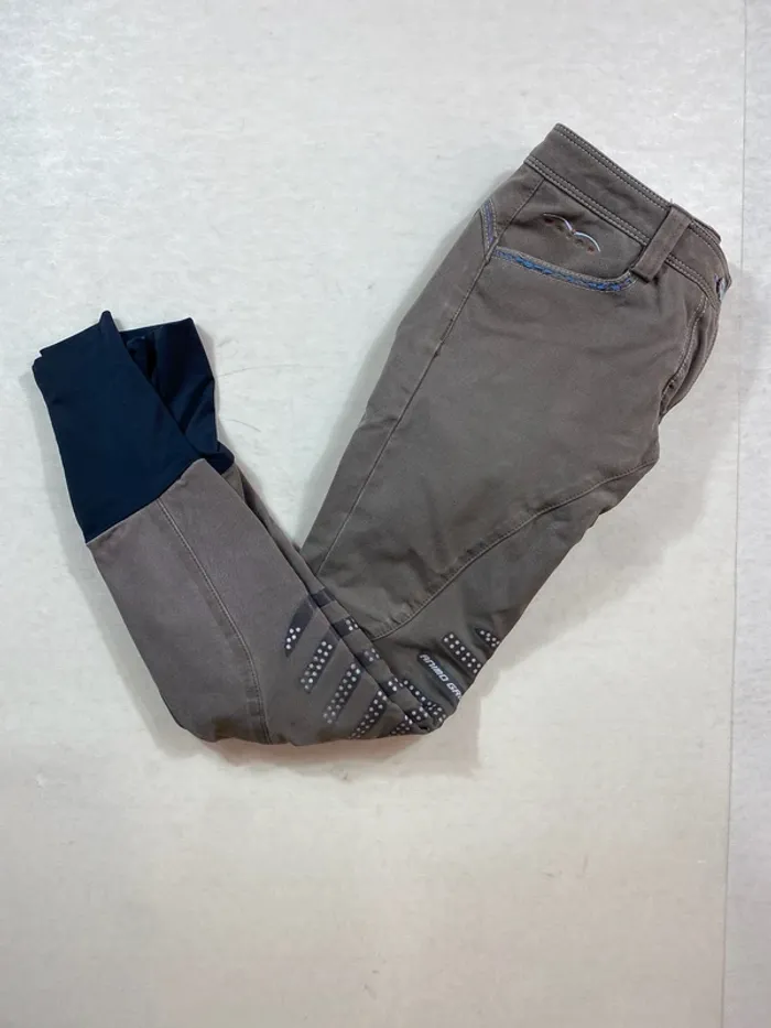 Pantalon équitation Animo Brun XXS Très Bon État