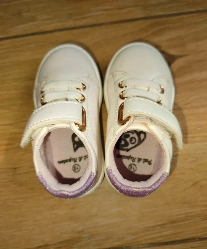 Baskets bébé fille neuves - Pat & Ripaton - Taille 19 - photo numéro 3