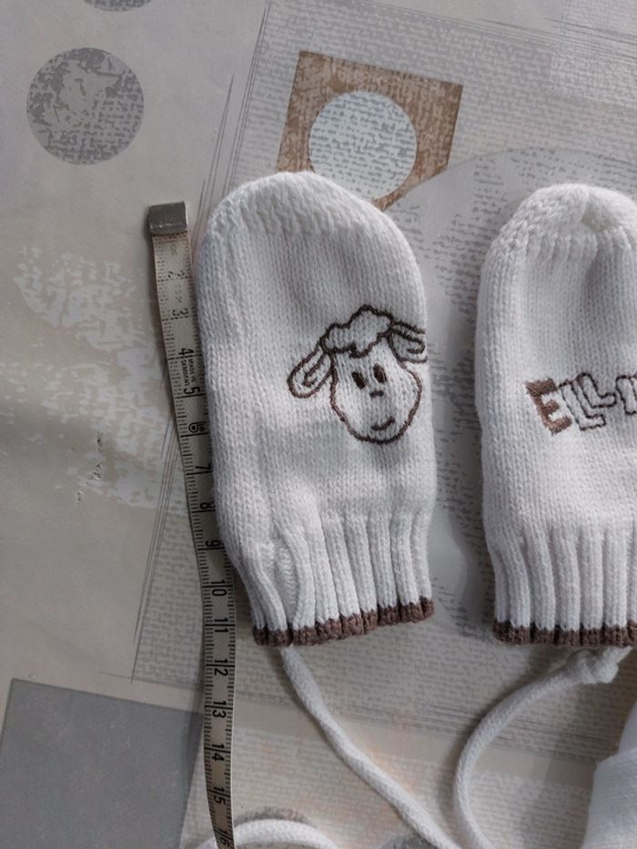 Echarpe et gants bébé - photo numéro 3