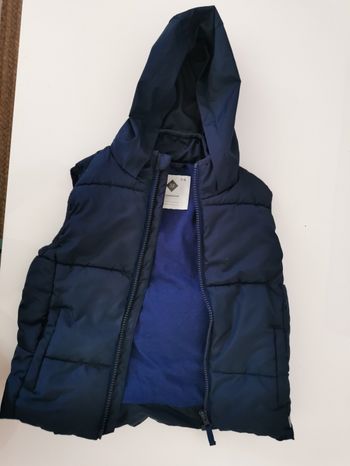 Doudoune sans manches 5-6 ans