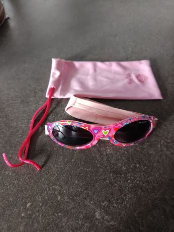 Lunettes de soleil Kiddus coeurs 