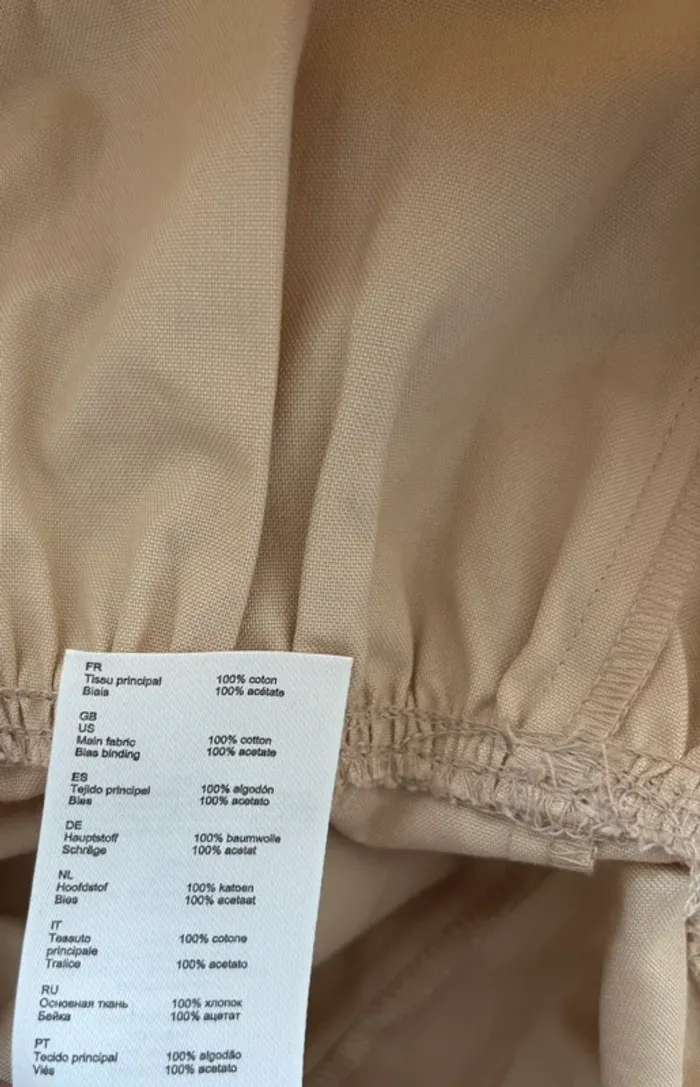 Robe beige Claudie Pierlot taille 36 - photo numéro 4