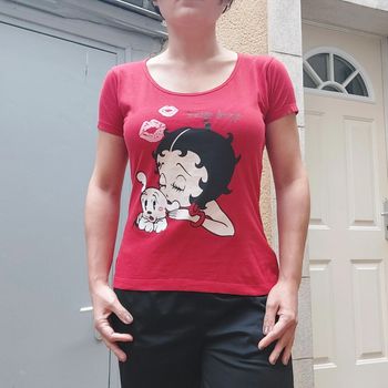 Tee-shirt Betty Boop taille 38 40