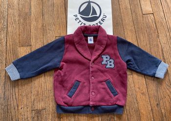 Gilet petit bateau  12 mois