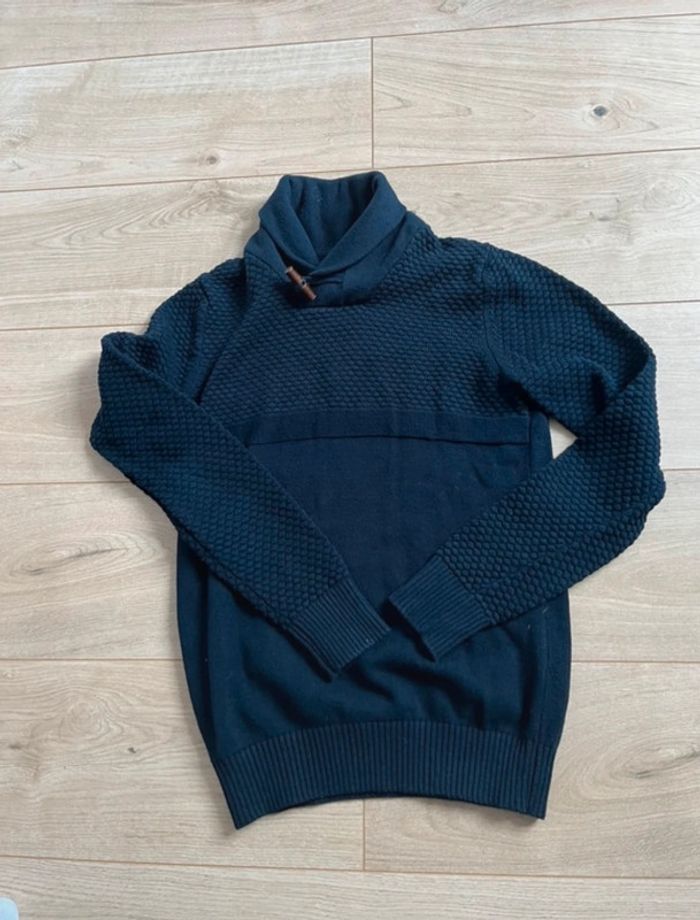 Pull bleu Celio - photo numéro 5