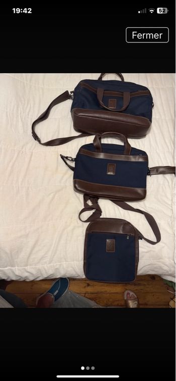 Ensemble besaces  Longchamp