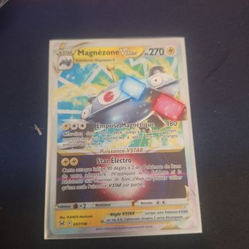 Carte Pokémon Magnézone VSTAR 057/196 - Origine Perdue EB11 FR NEUF