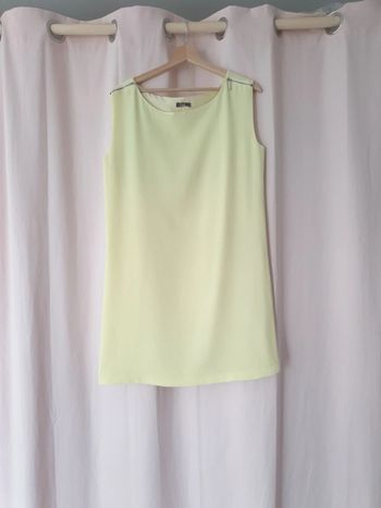 Robe été jaune pâle M
