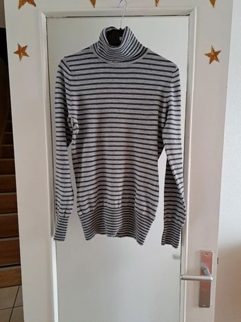 pull col roulé T38