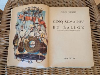Cinq semaines en ballon Jules Verne