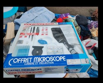 Microscope lumière et projection