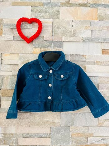 Veste bébé fille pommette