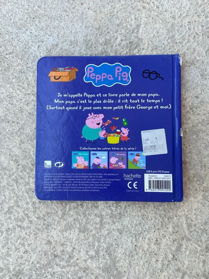 Livre Peppa Pig « mon papa » - photo numéro 3