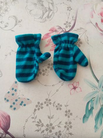 Mouffle gants polaire taille 18-24 mois