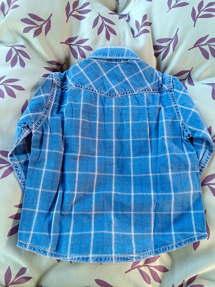 Chemise en jean 4 ans - photo numéro 3