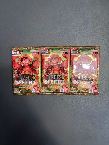 One Piece TCG – Boosters FR France – Premium Booster The Best PRB-01 Lot De 3