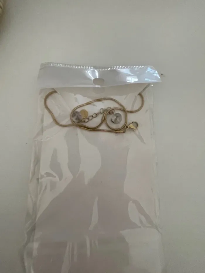 Collier et boucles d’oreilles, fleurs - photo numéro 2