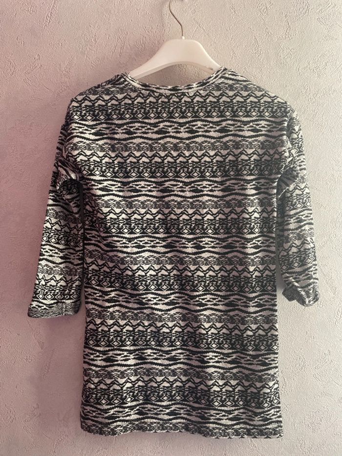 Manche 3/4 à motif - photo numéro 2