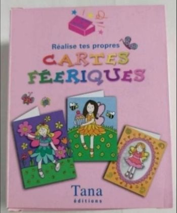 Boîte créative "réalise tes propres cartes féeriques"