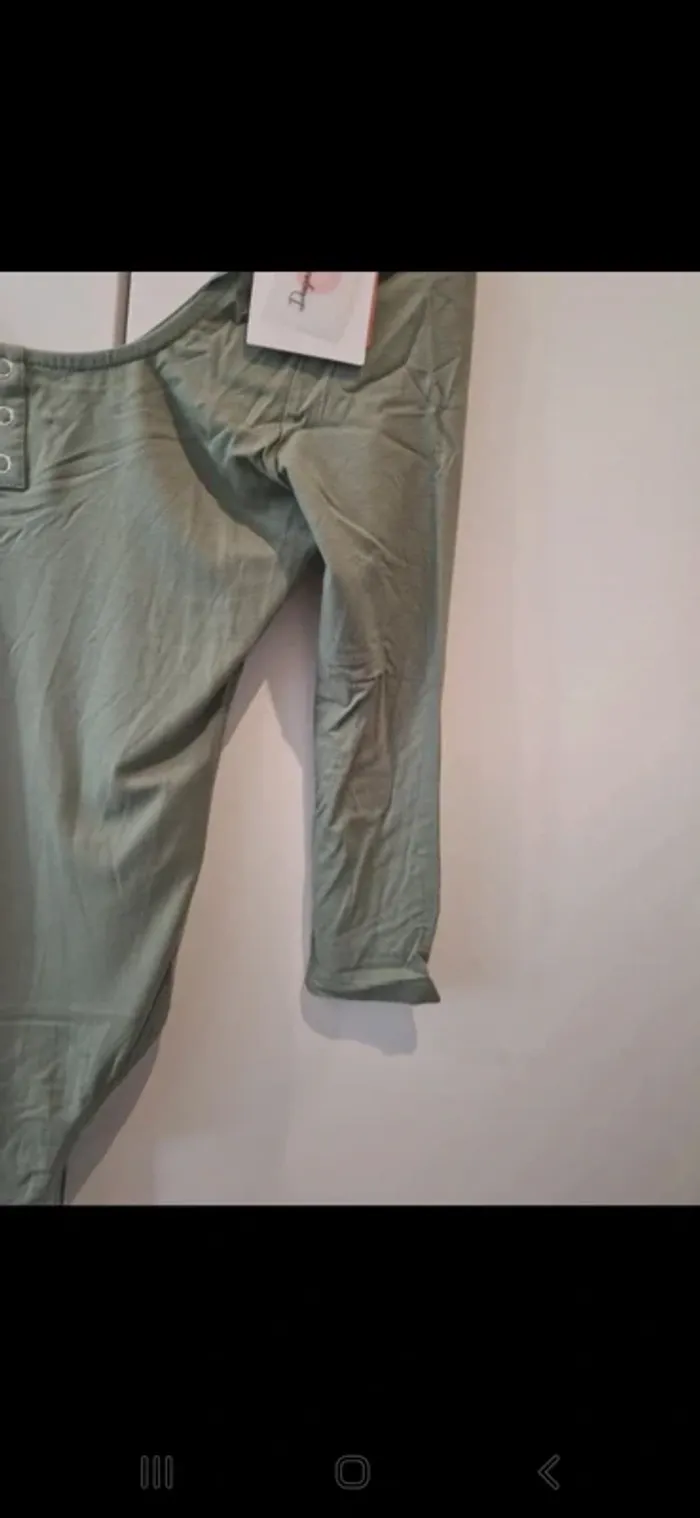 Body femme naf naf kaki neuf avec étiquette taille s - photo numéro 3