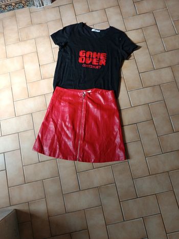 Tenue mini jupe