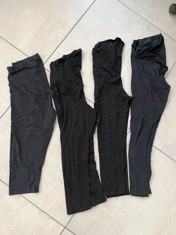 Lot de 4 leggings de grossesse