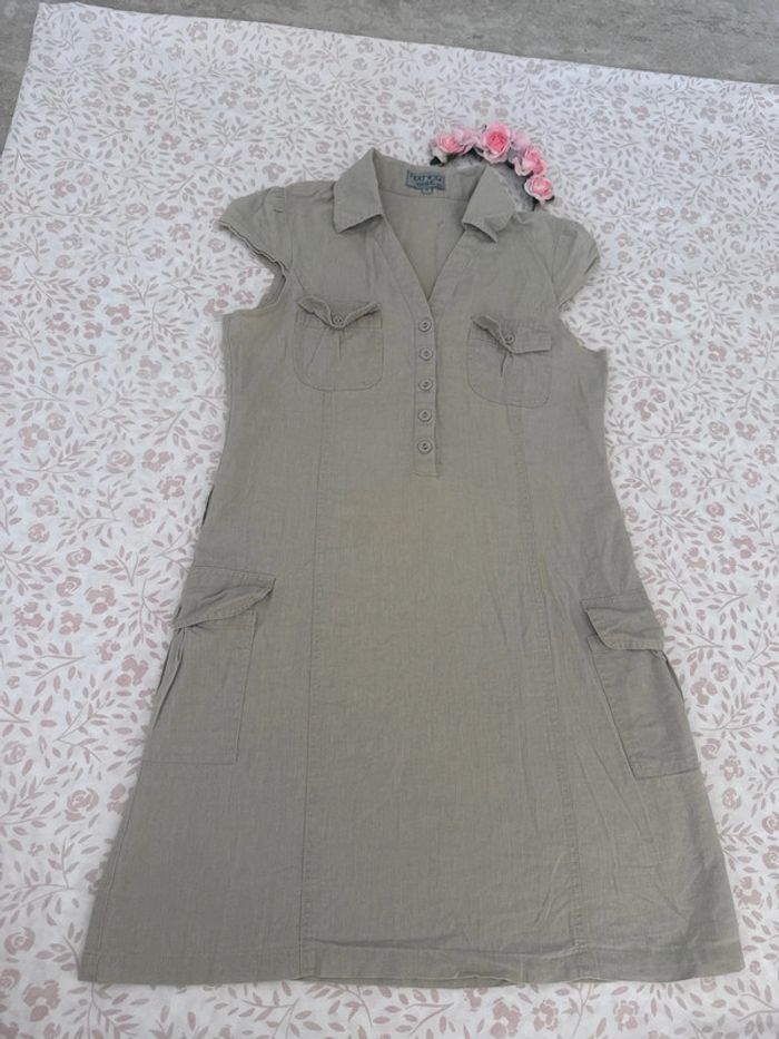 Robe en lin taille S