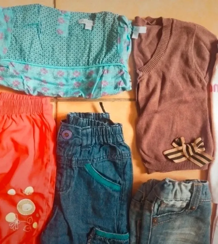 Vêtements bébé fille 6 mois - photo numéro 3