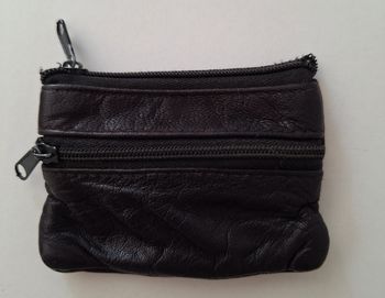 Petit porte-monnaie zippé