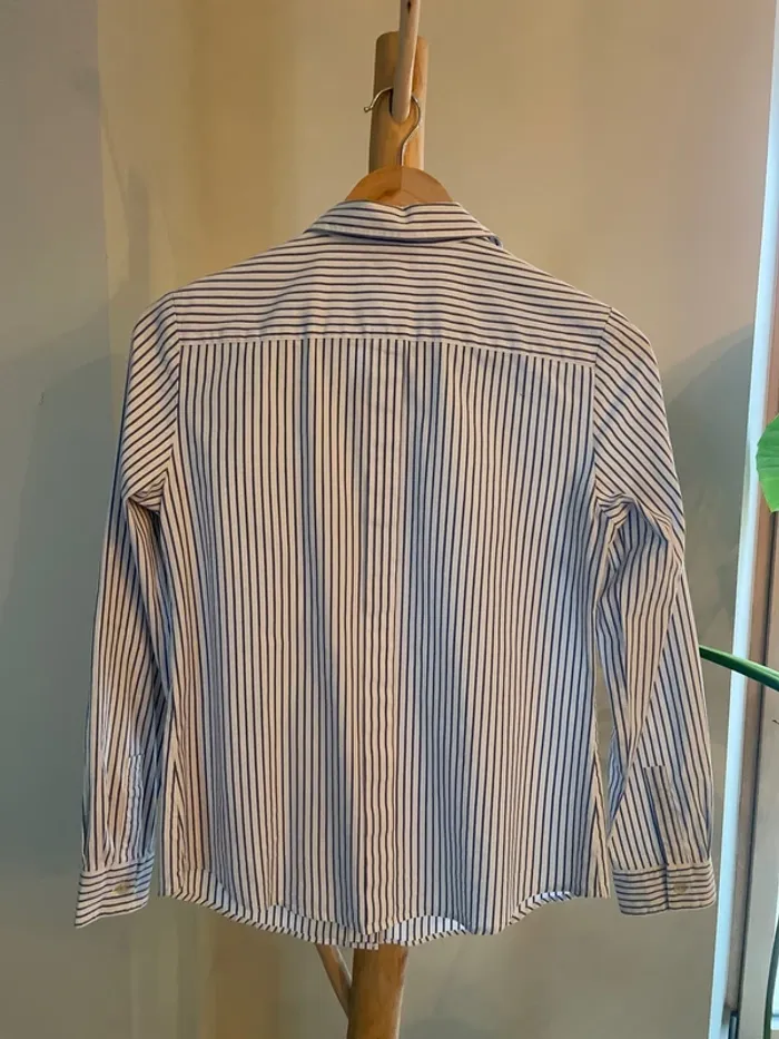Chemise rayée blanc/bleu - photo numéro 5