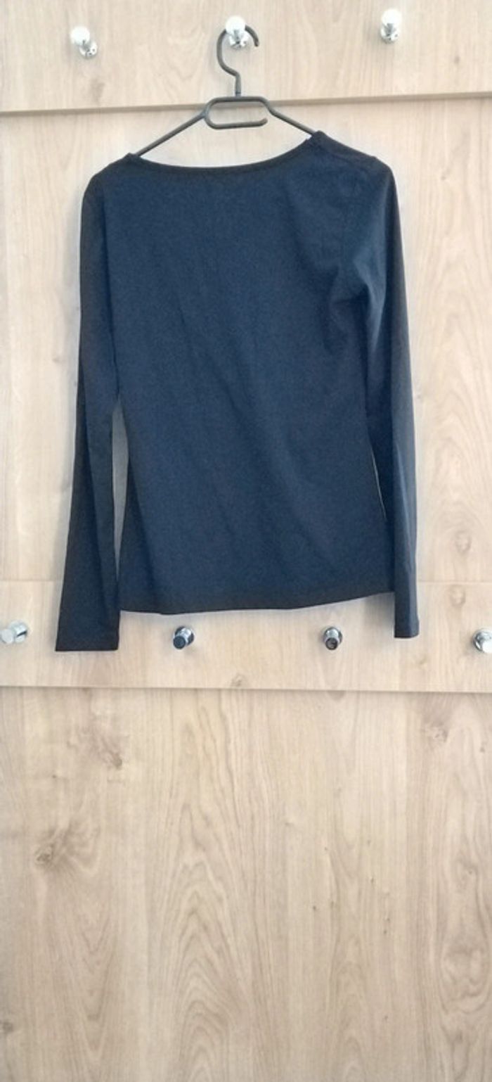 T-shirt noir panier de fleurs Cache Cache - photo numéro 2