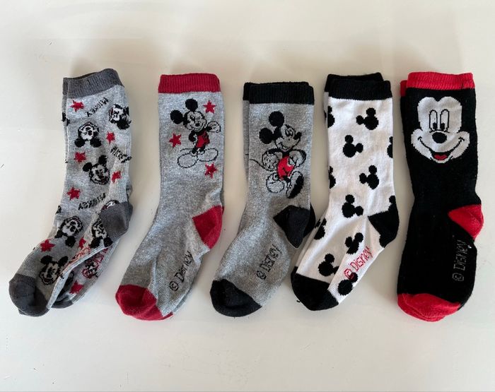 Lot de 4 paires de chaussettes hautes Mickey