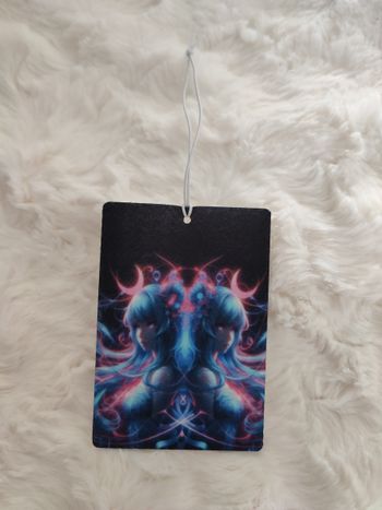 Désodorisants pour voiture ou autre 10*7cm Gémeaux à parfumer