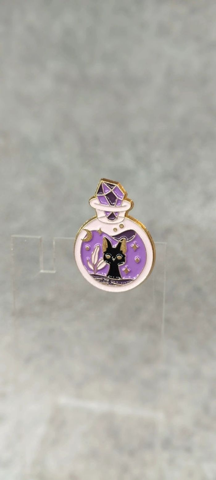 🍄 pins chat mystique dans une fiole