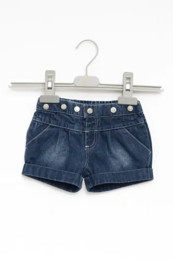 Short en jean bébé - Les P’tits Babies - 3 mois