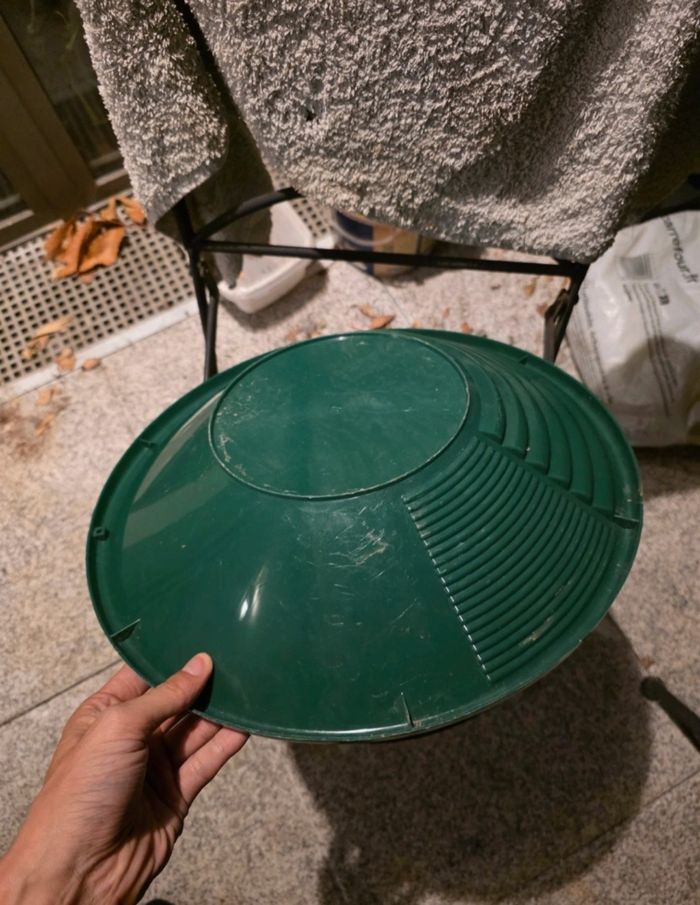 Batée orpaillage verte neuve - photo numéro 3