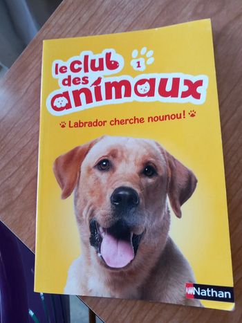 Livre Le Club des Animaux - Labrador Cherche Nounou