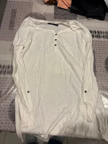 Robe tee-shirt manches longues