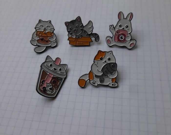 Lot pins