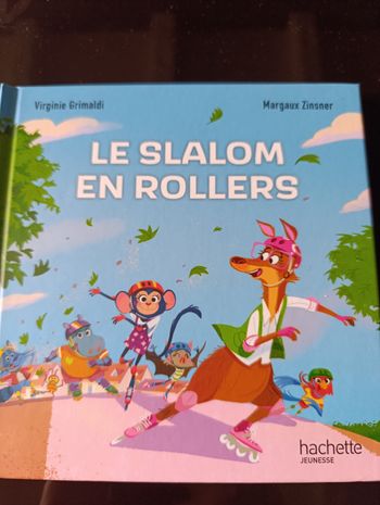 Livre " Le slalom en rollers"