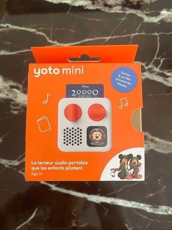 Yoto mini et pack de cartes Les classiques de la littérature avec Mickey et ses amis exclusivité