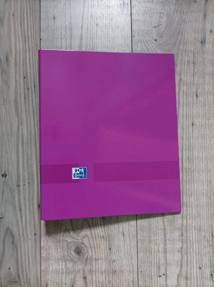 Grand classeur Oxford violet neuf